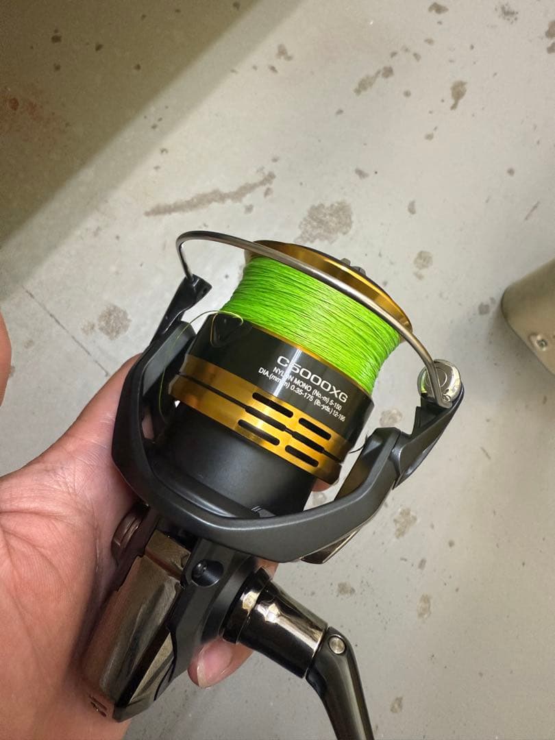 SHIMANO SAHARA サハラ C5000XG + Line Pe 2.0
