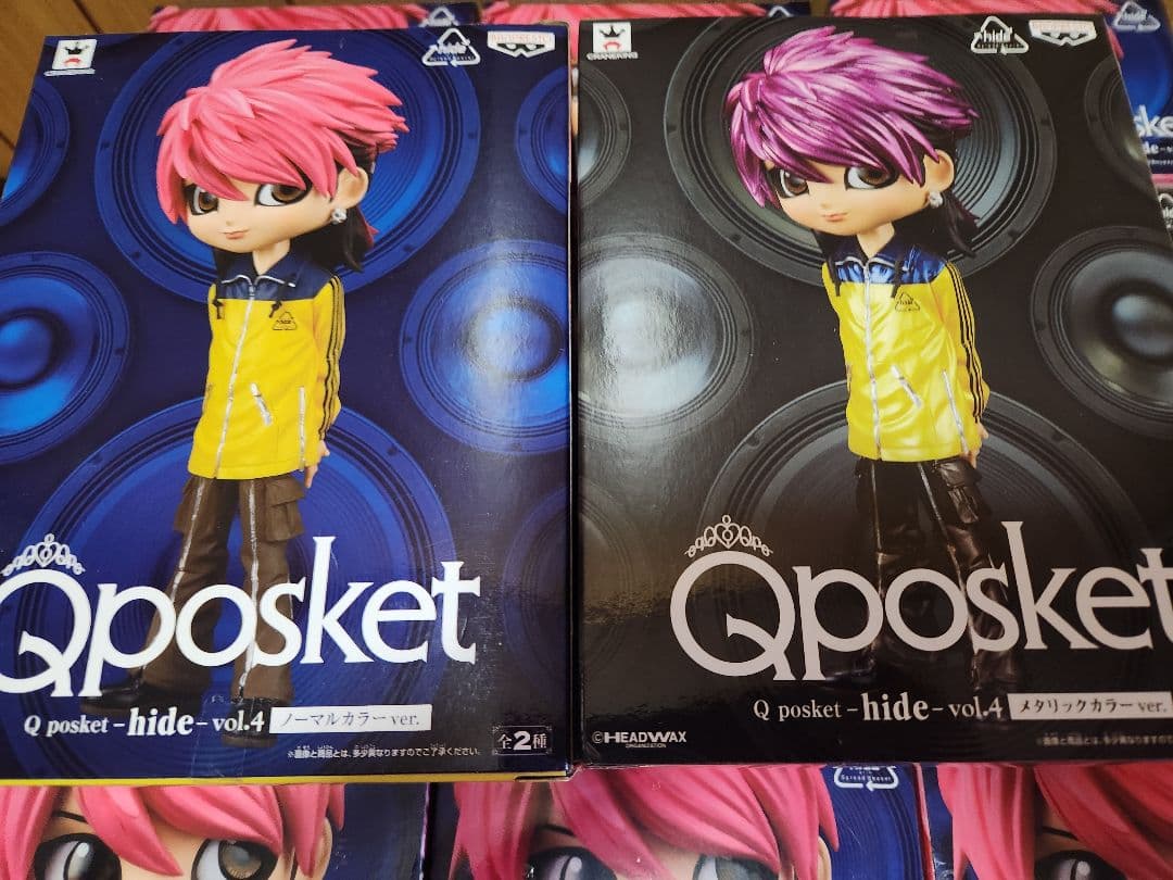 hide Qposket vol.4 フィギュア　まとめ　１６体