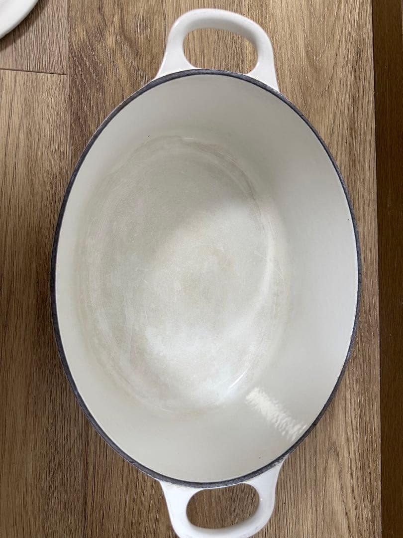 LE CREUSET ココットオーバル25cm 両手鍋