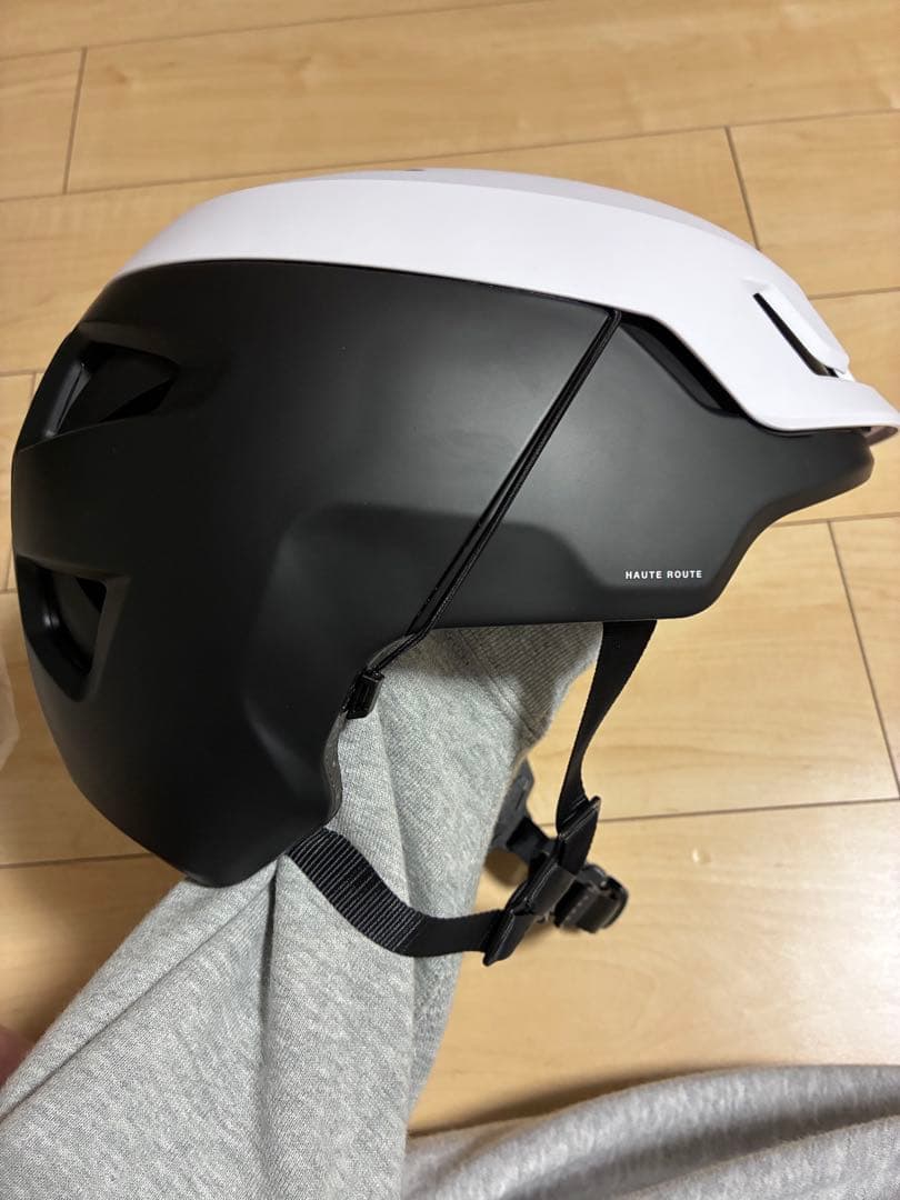 Mammut オートルートヘルメットブラックホワイト　サイズL