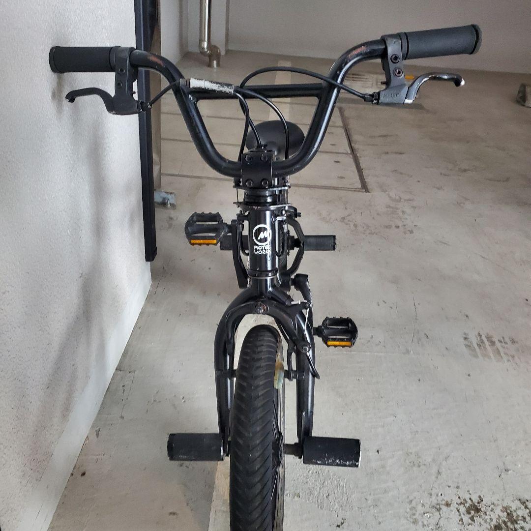スノーホワイト　モーテルワークス　jiucy BMX　ブラック　14インチ