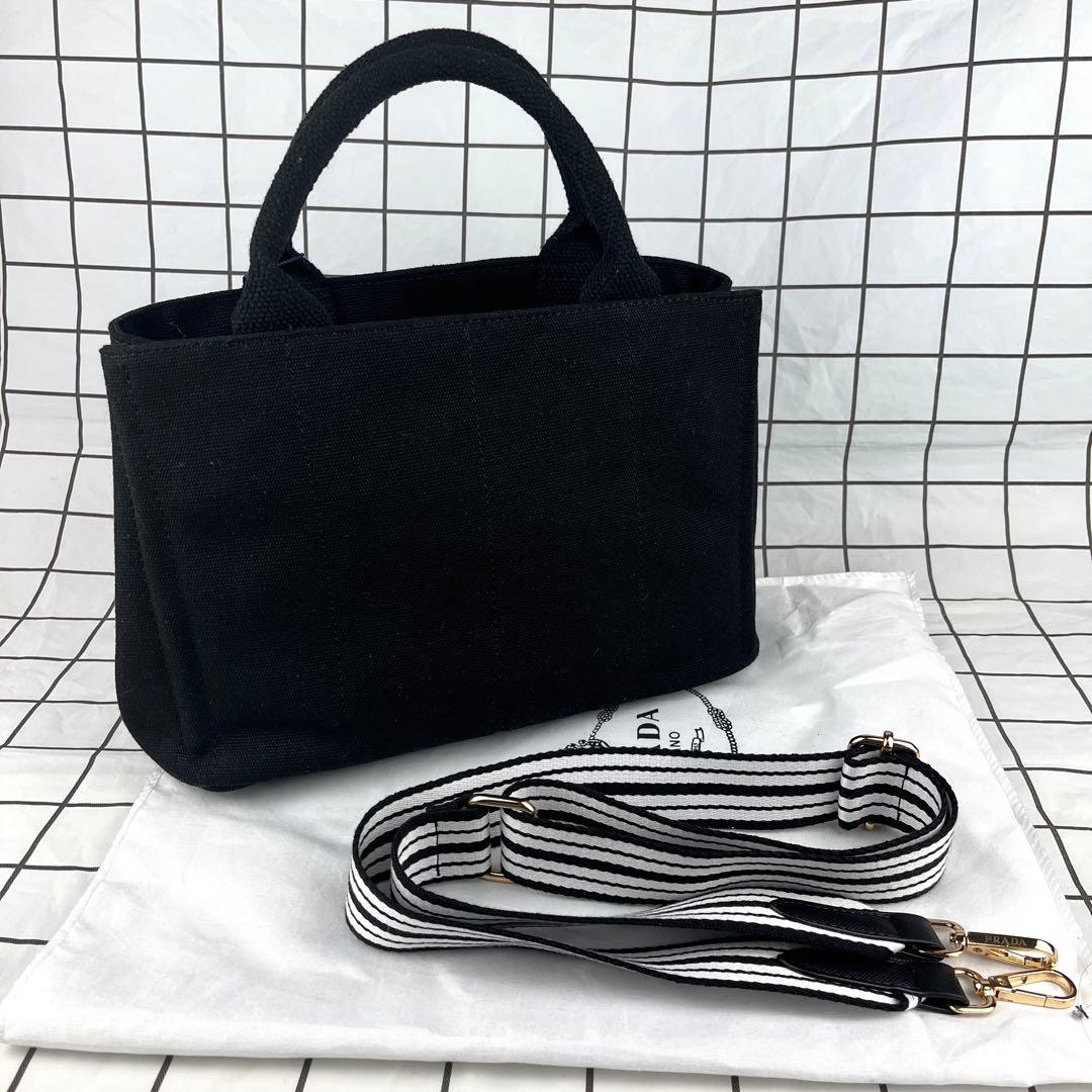 ノベルティ PRADA バッグ プラダ カナパ トート ショルダーバッグ REG