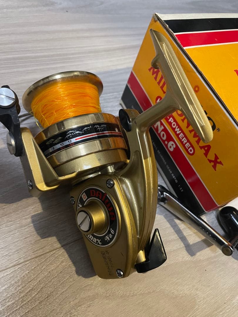 【箱付】DAIWA MILLIONMAX No.6 スピニングリール
