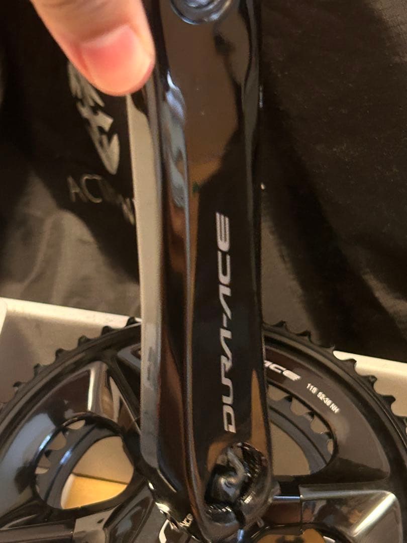 両側パワーメーター　DURA-ACE 9200 クランクセット ブラック