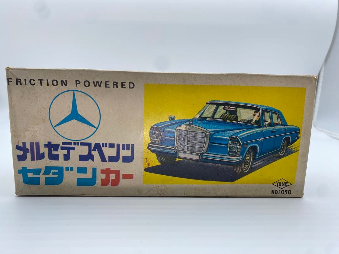 YONE メルセデスベンツ ブリキ セダンカー フリクション 日本製 箱付き