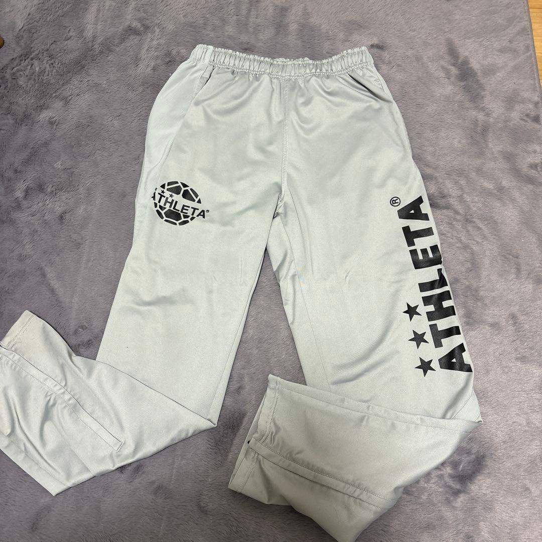 本日限定ATHLETA フルジップ ジャージ グレー　セットアップ