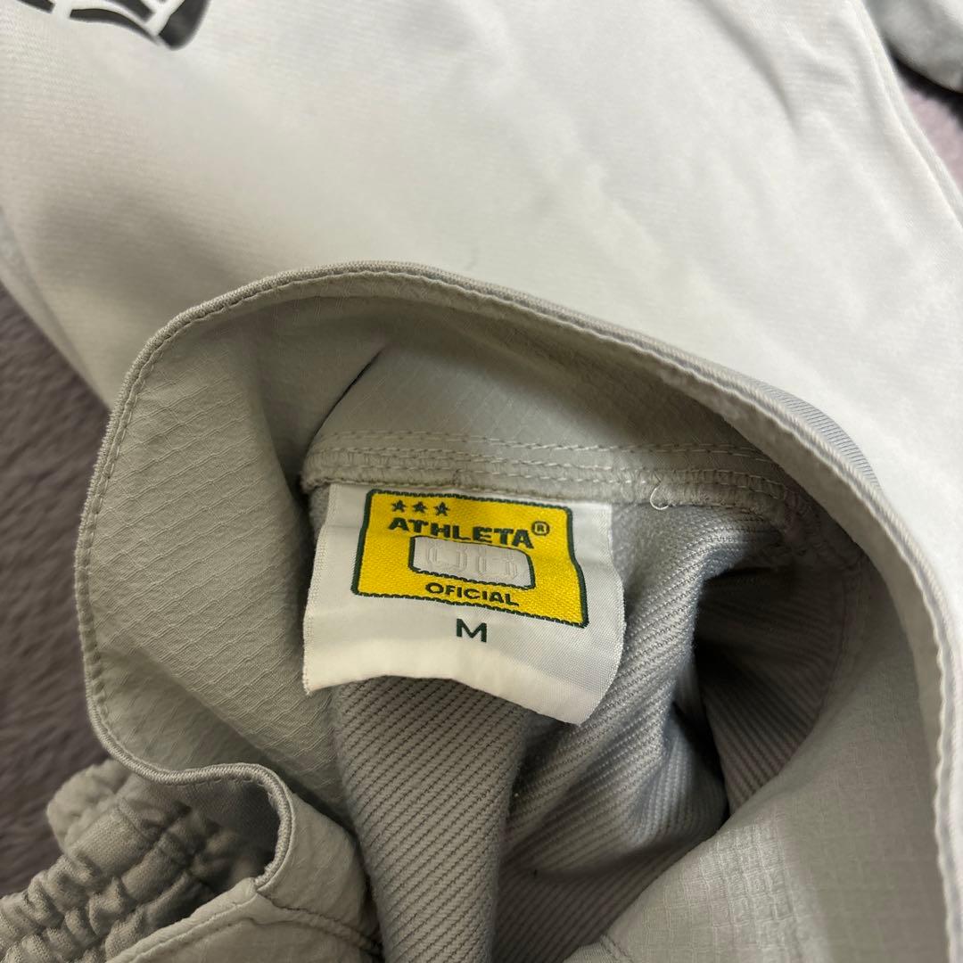 本日限定ATHLETA フルジップ ジャージ グレー　セットアップ