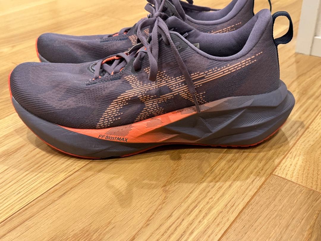 ASICS NOVABLAST 5 30km走行　ソックス付き