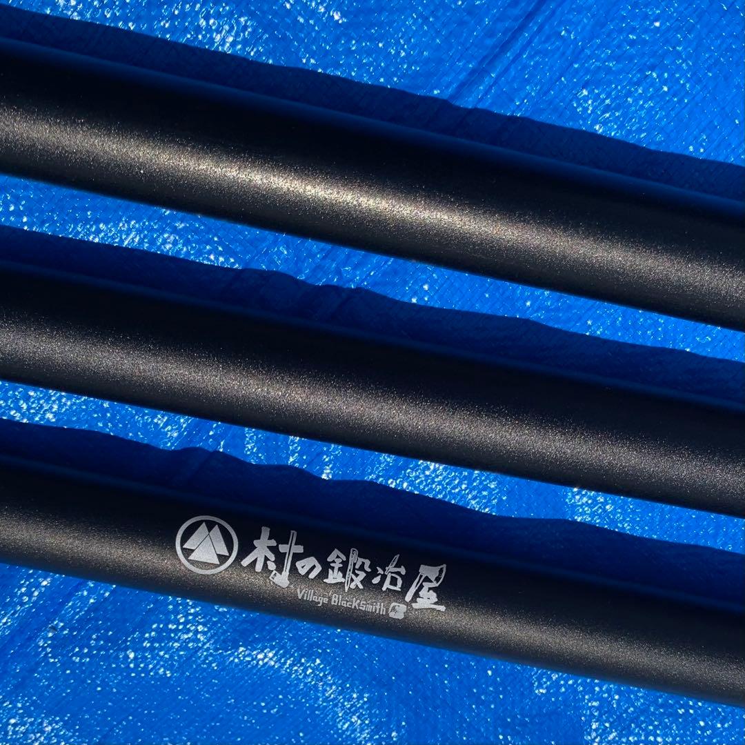 ちかかのいろさん専用　村の鍛冶屋 アルミ製ポール 黒　太さ32mm