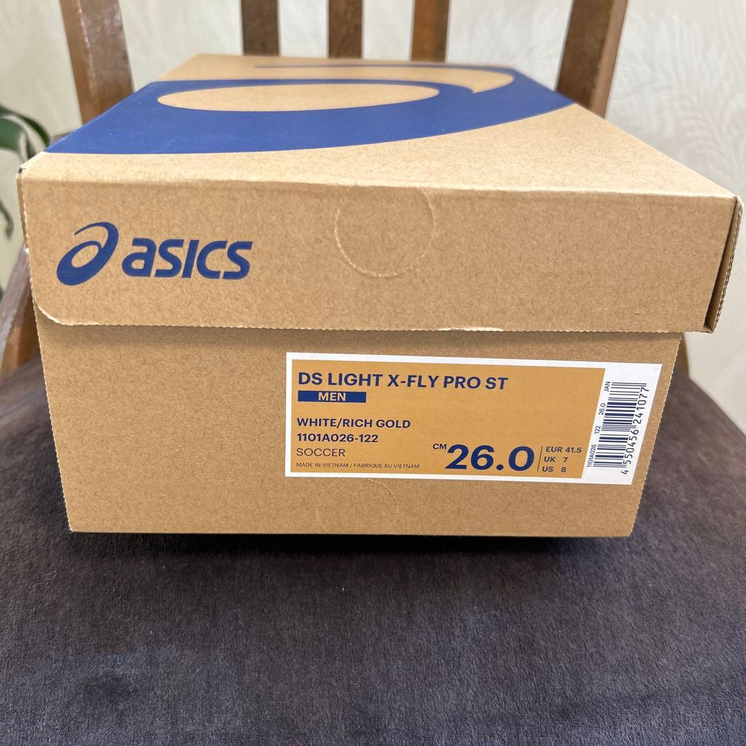新品未使用！26cm人工芝・天芝用！ASICS DS LIGHT X4