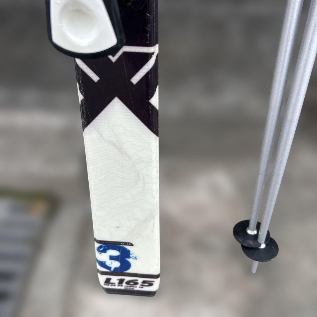 SALOMON サロモン X-Wing 3 スキー ポールセット165cm