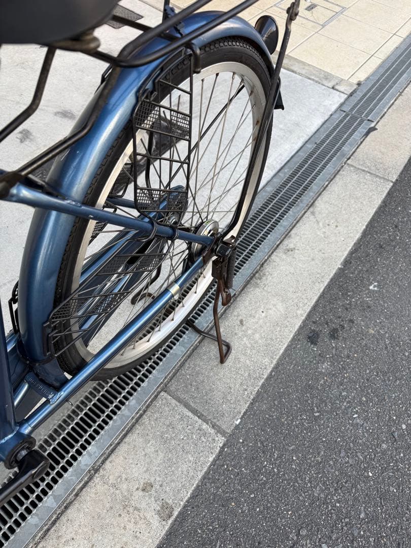 199 自転車 大阪市 【引取り限定】 24インチ 足元乗りやすい