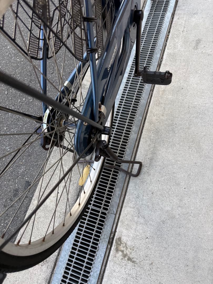 199 自転車 大阪市 【引取り限定】 24インチ 足元乗りやすい