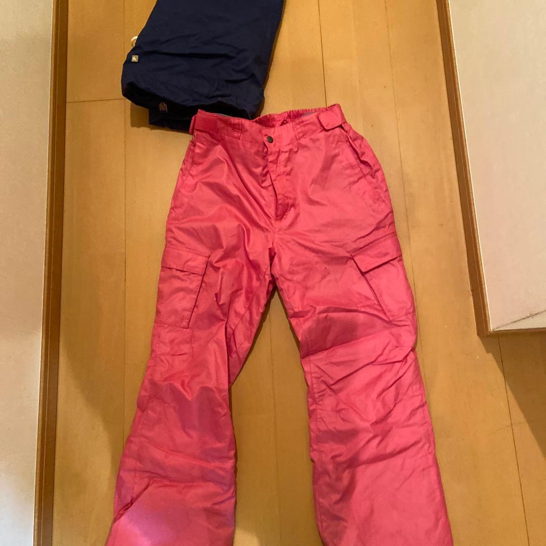 BURTON スノーボードウェアセット ネイビー/ピンク