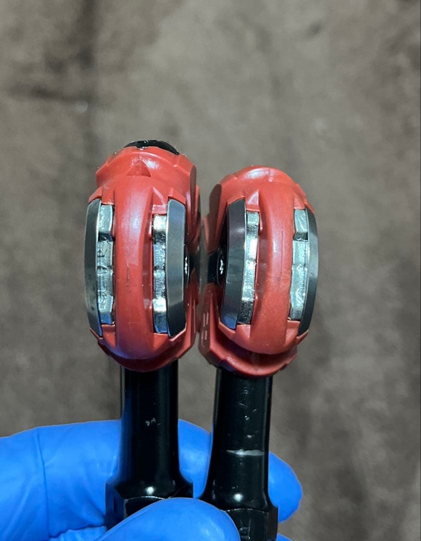 Speedplay ZERO ビンディングペダル クロモリシャフト レッド