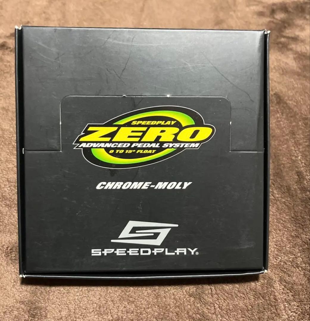 Speedplay ZERO ビンディングペダル クロモリシャフト レッド