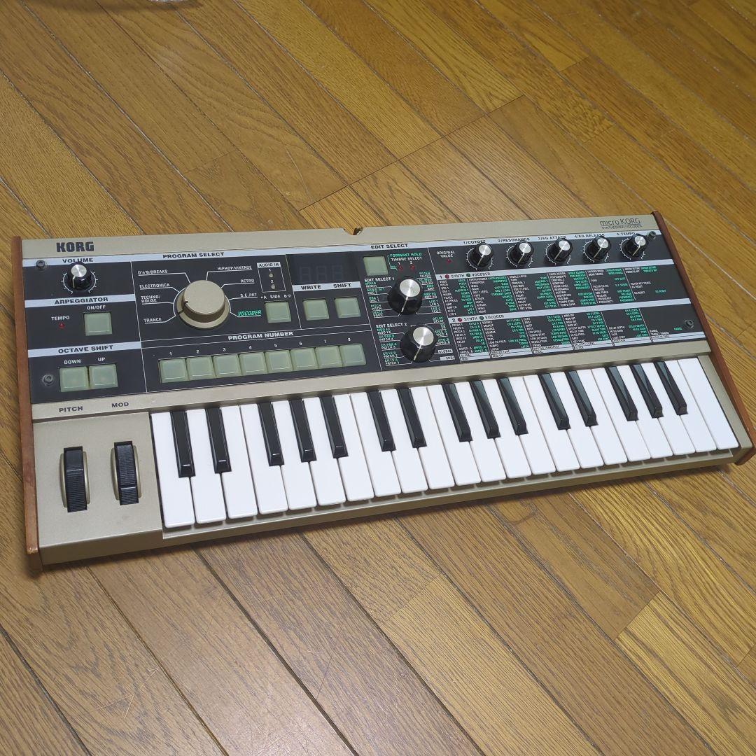 KORG　microkorg シンセサイザー　動作確認済み