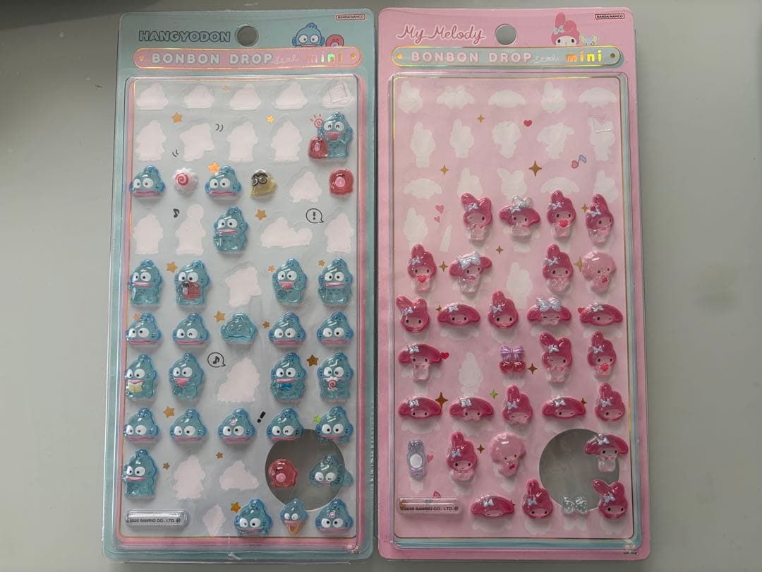 おすそ分けボンドロ、プチドロ、ぷくぷくシール