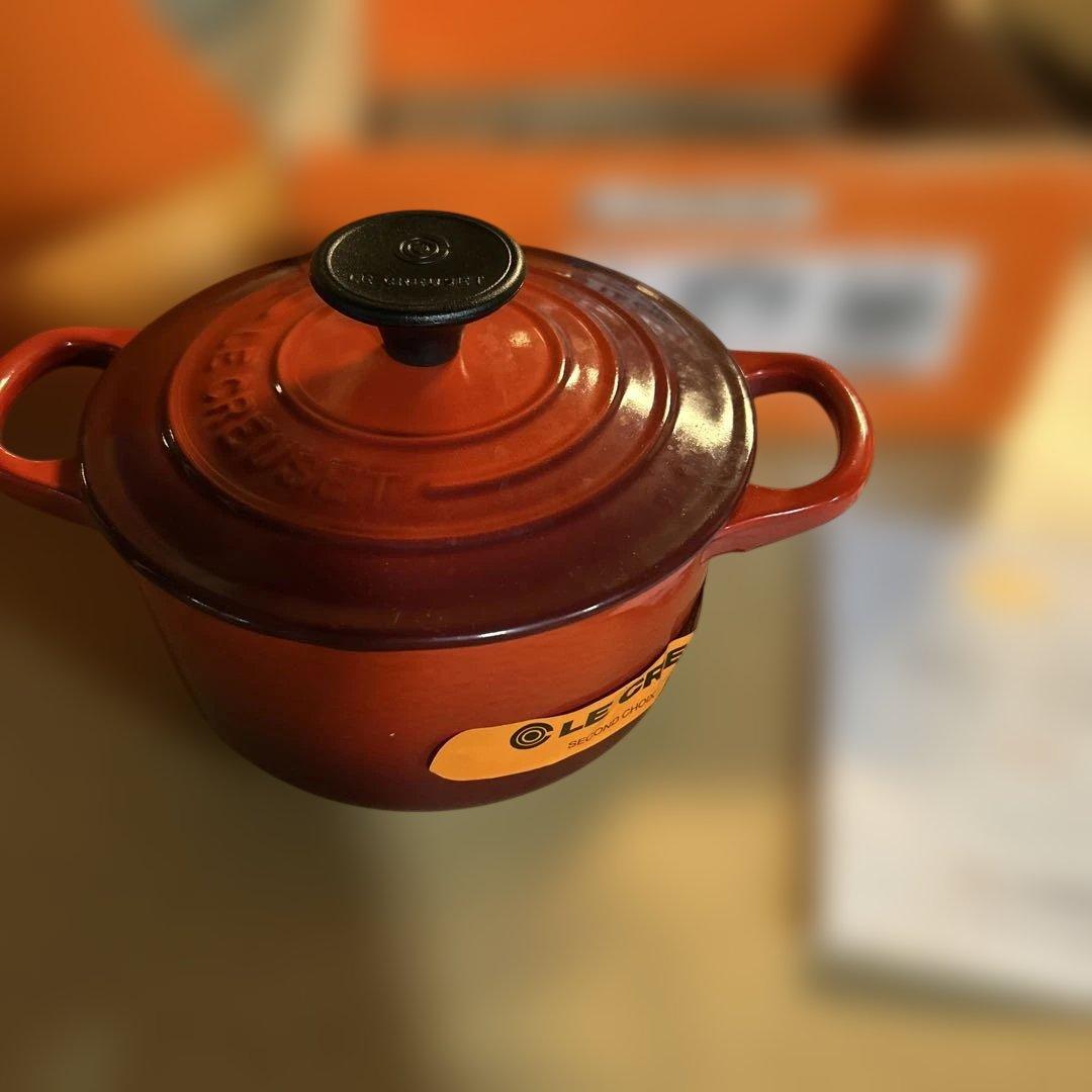 LE CREUSET 14型 両手鍋 ストーンウェア製ティーポット陶器セット
