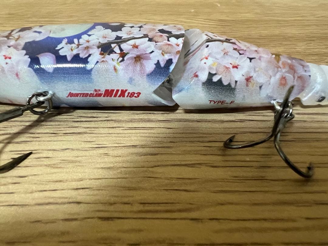ガンクラフト　ジョインテッドクローMIX183月光桜　中古