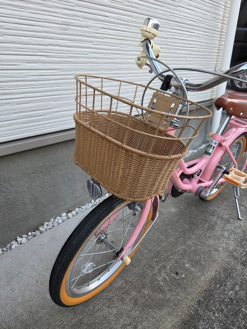ブリヂストン ハッチ ピンク子供用自転車 キッズ 16インチ