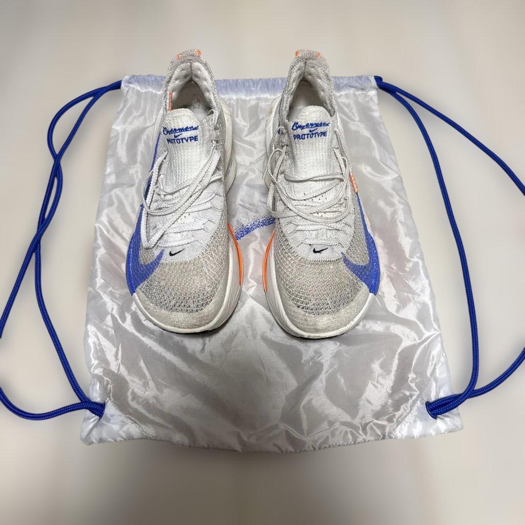ナイキ NIKE アルファフライ3ブルー/ホワイト 26cm