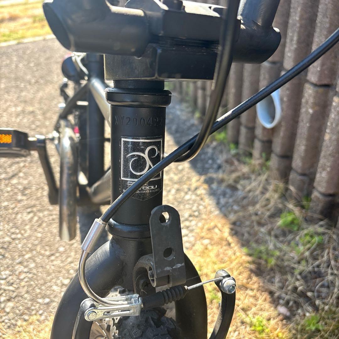 子供用 自転車 街乗り BMX キッズ マットブラック　14インチ