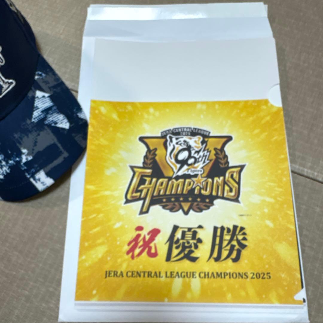 JERA セントラルリーグ チャンピオン 2025 春キャンプ　限定CAP