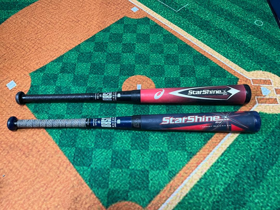 StarShine 2nd 少年軟式バット 78cm ２本セット