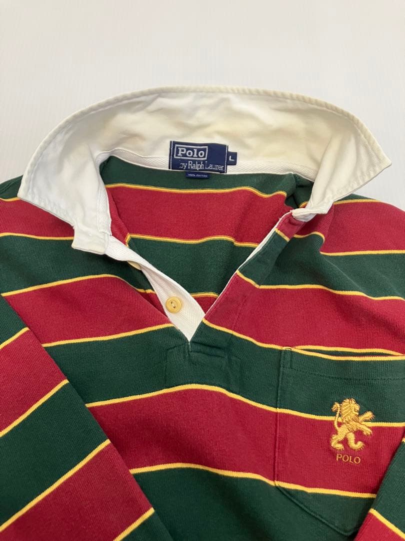 90sビンテージPolo by Ralph Lauren ラガーシャツ