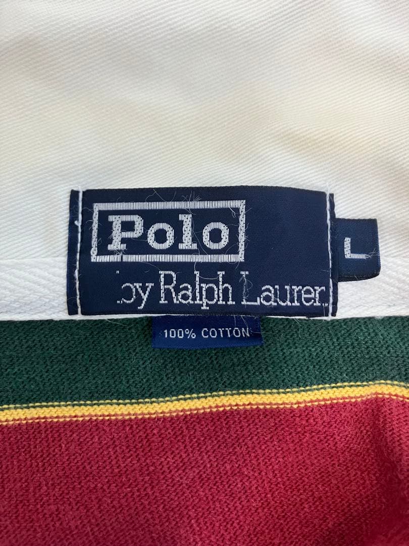 90sビンテージPolo by Ralph Lauren ラガーシャツ