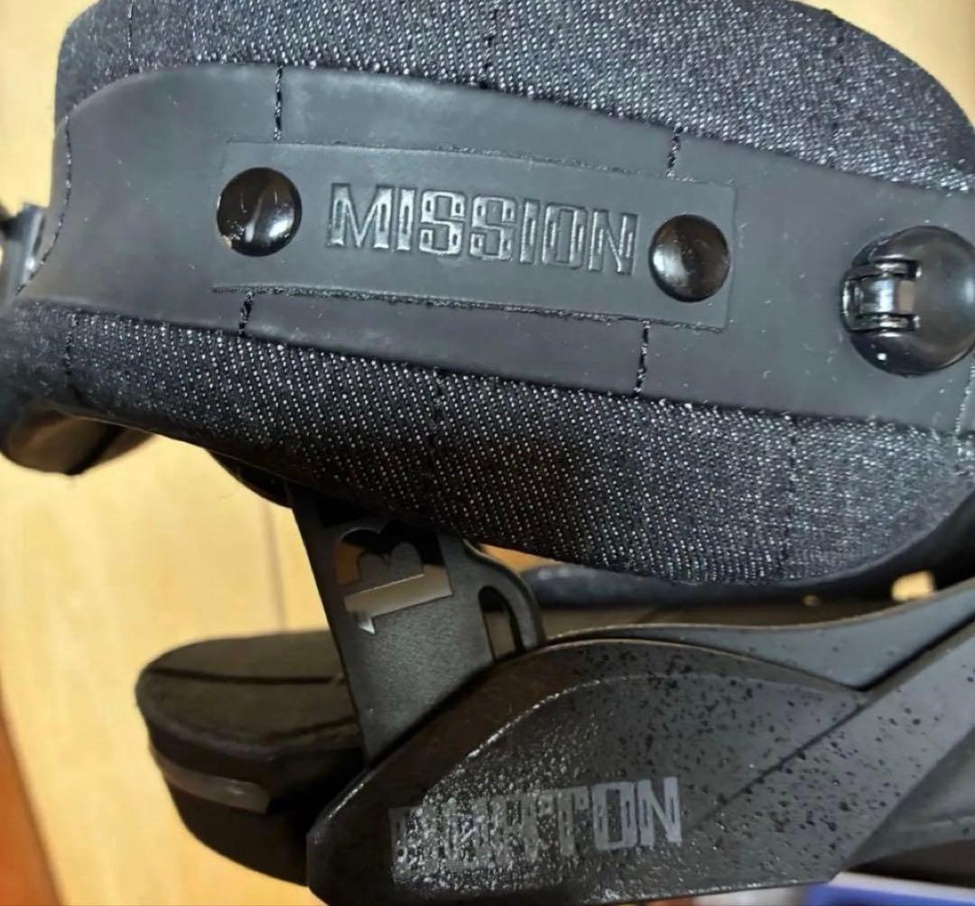 Burton MISSION スノーボード ビンディング ブラック