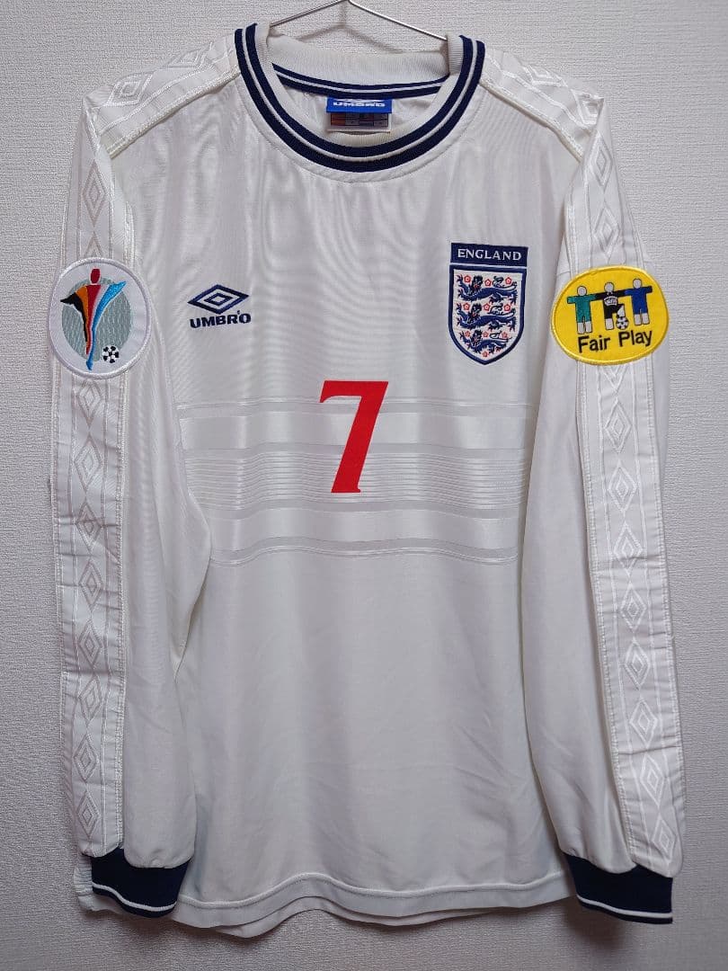 UMBRO　EURO2000 イングランド代表　ベッカム　長袖