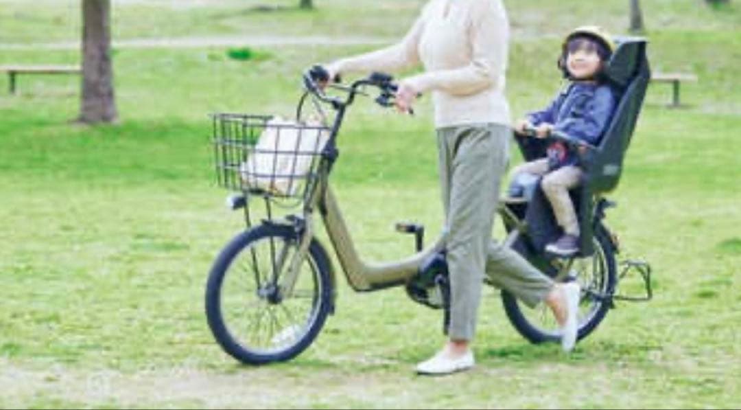 16A Panasonic 電動自転車　緑DX / ギュットアニーズ