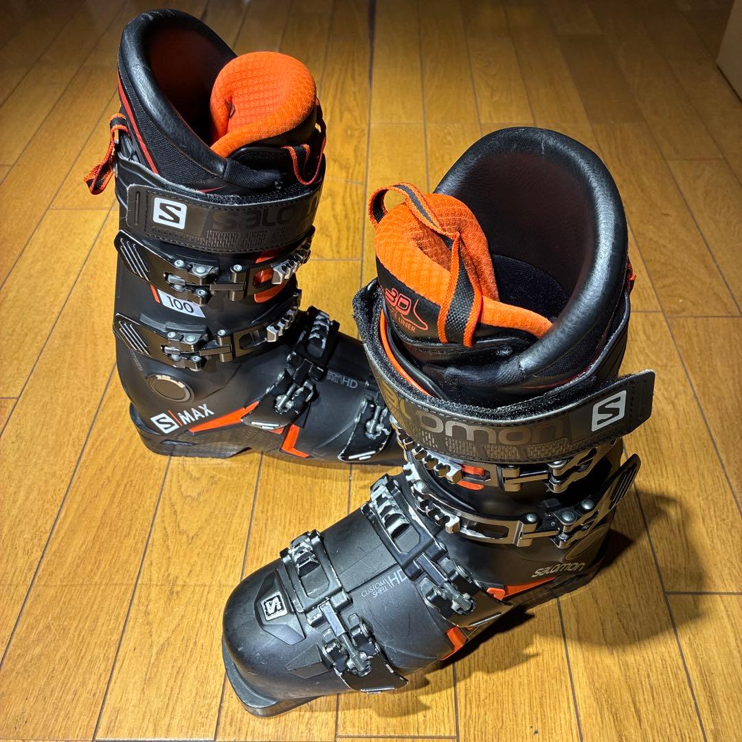 【値下げ】salomonサロモンS-MAX100 24.0-24.5cm