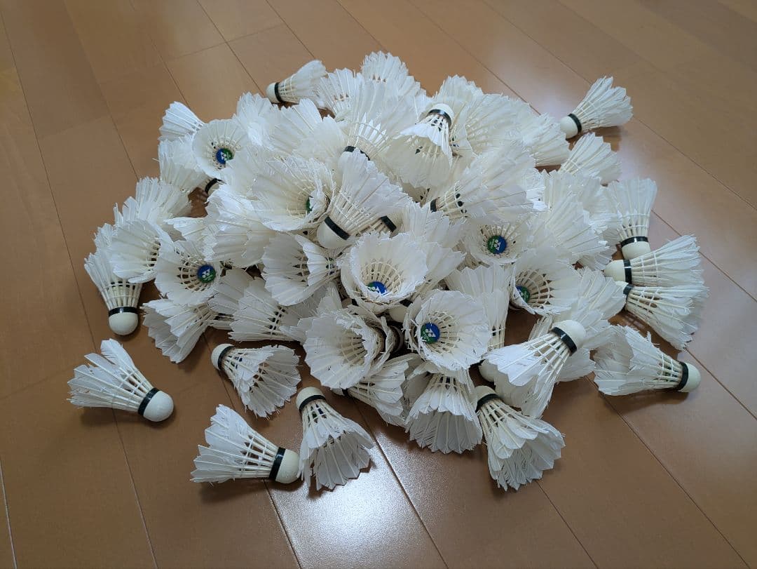 中古 バドミントンシャトル YONEX エアロセンサ 500 600 計120個