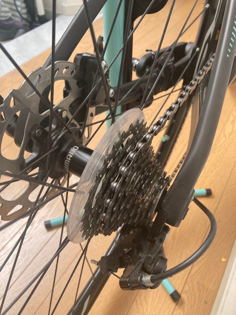 Bianchi Oltre XR3 Disc 希少47 サイズ　 落車なし