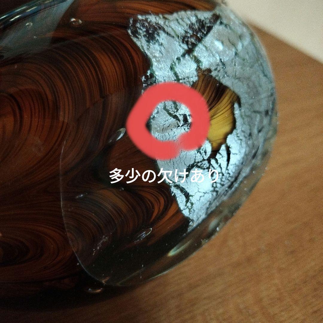 北欧 ガラス製アヒルの置物 2点セット