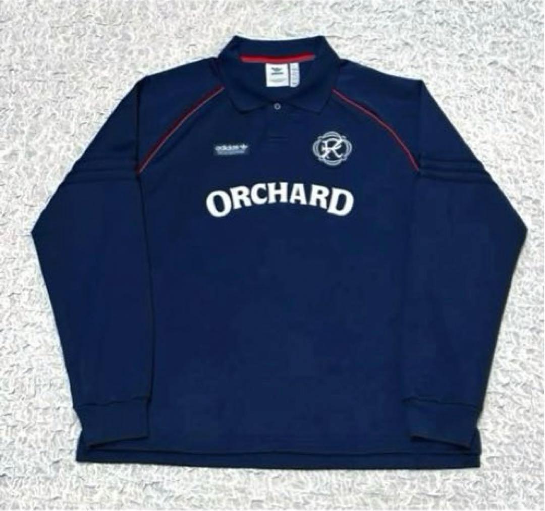 【正規品】美品 希少 adidas ORCHARD ゲームシャツ サッカーシャツ
