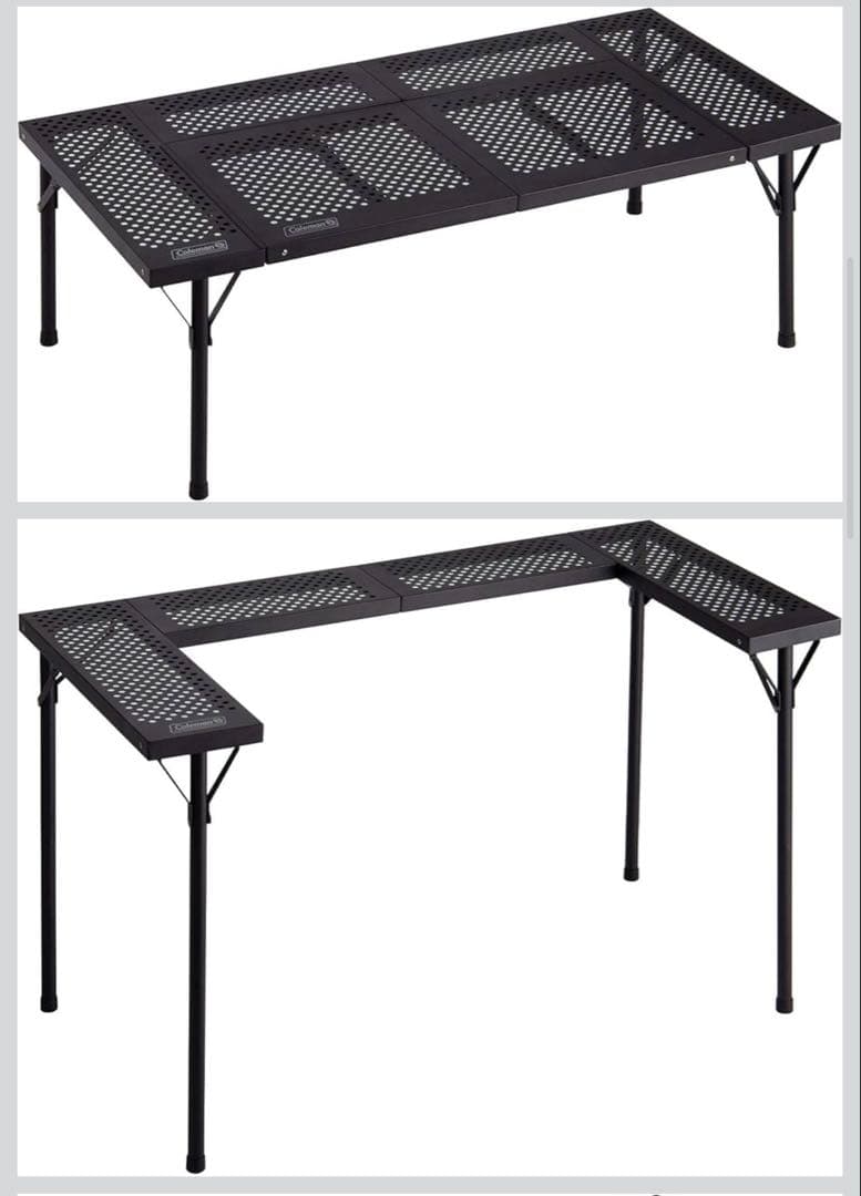 お見逃しなく✌️コールマン Coleman 3way テーブル キャンプ BBQ