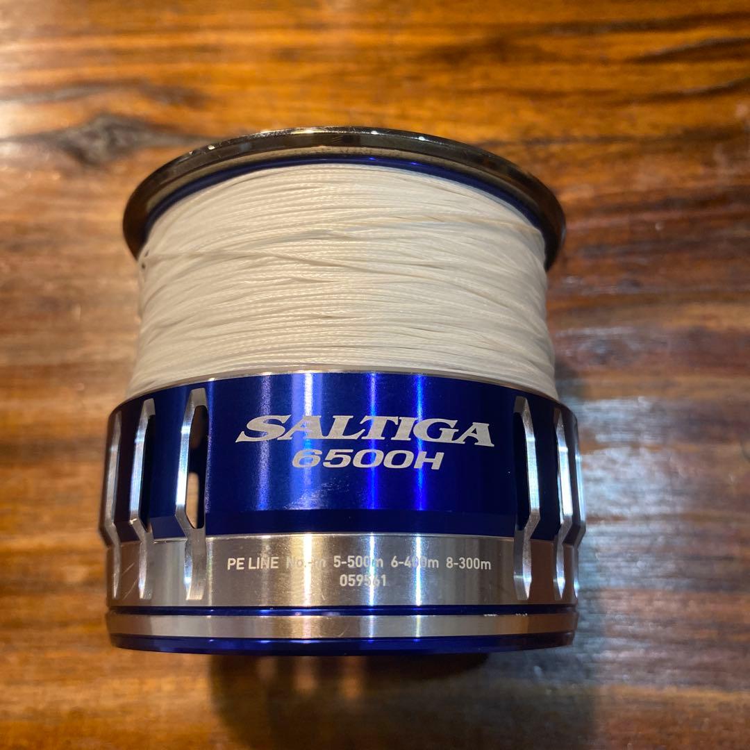 Daiwa 15ソルティガ6500h 本体と純正替えスプール1個セット　OH済