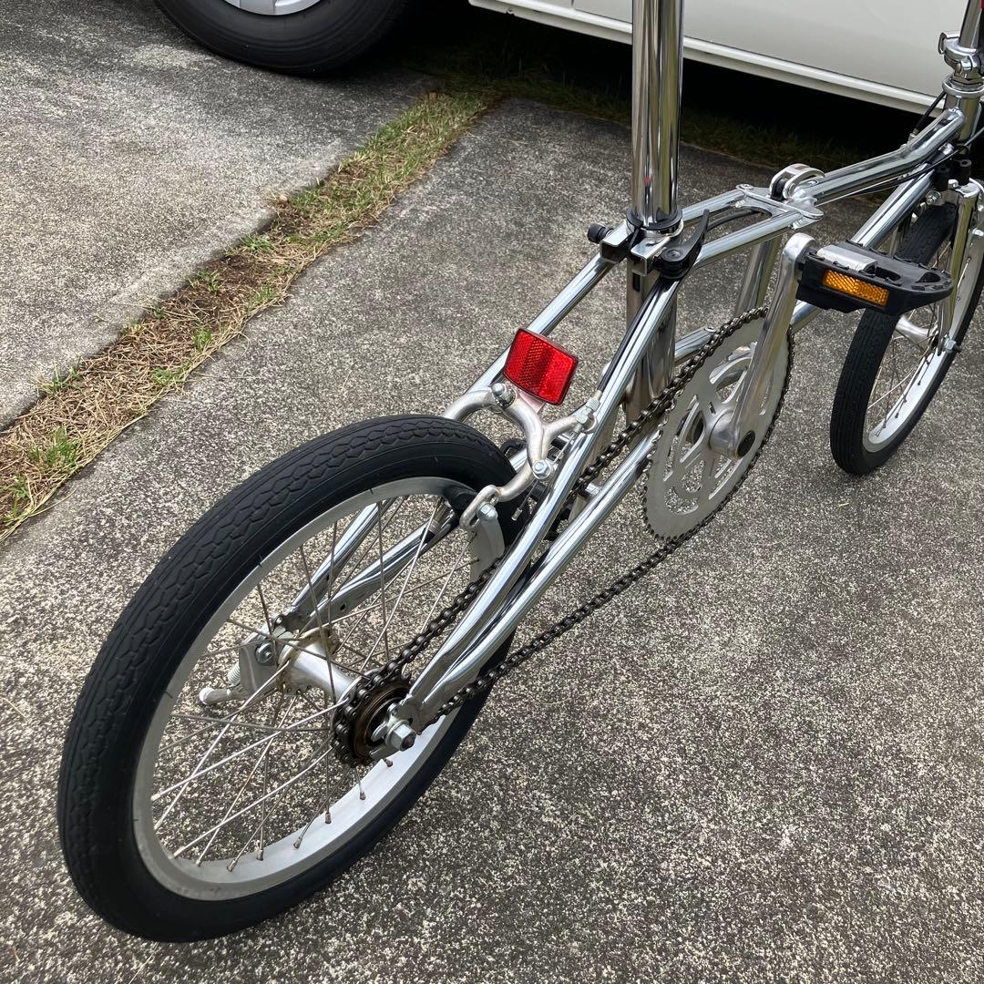 【レア】KIRA社　neo bike フルメッキ　折りたたみ自転車　台湾