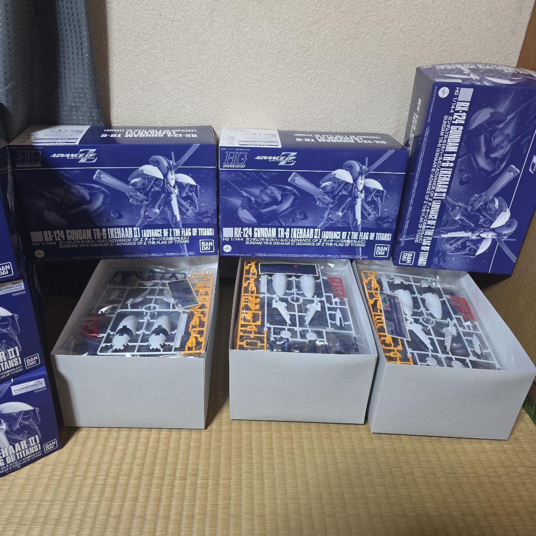 RX-124 GUNDAM TR-6 (IKEHAAR II) 6個セット