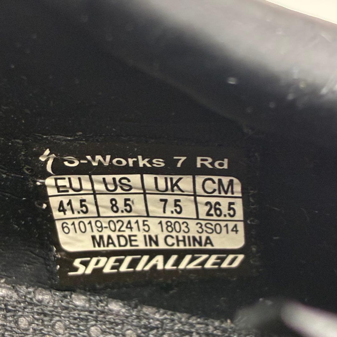 スペシャライズド S-Works レッドフック ロードバイク シューズ 26.5