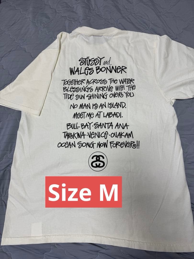アイドル Stussy x Wales Bonner Ocean Song Tee