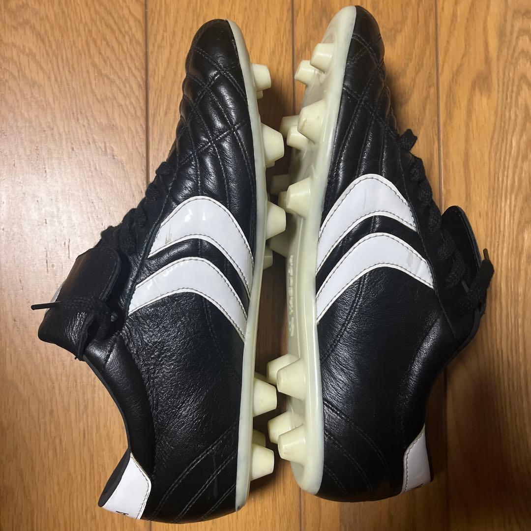 YASUDA サッカーシューズ スパイク ブラック/ホワイト