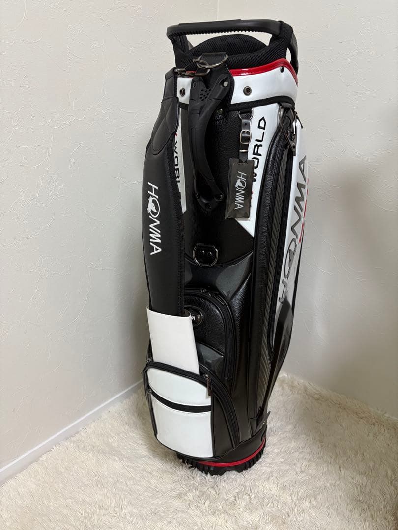 【新品・未使用】本間ゴルフ キャリーバッグ 白 HONMA XP-1