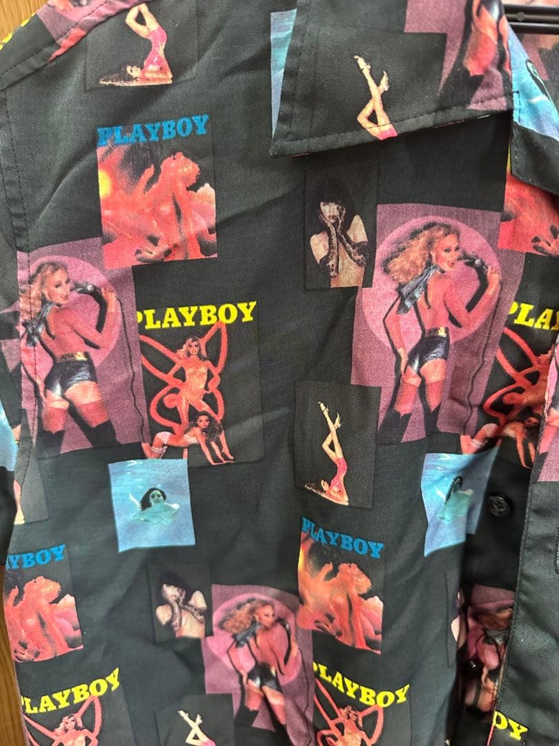 PLAYBOY ボウリングシャツ　アロハシャツ