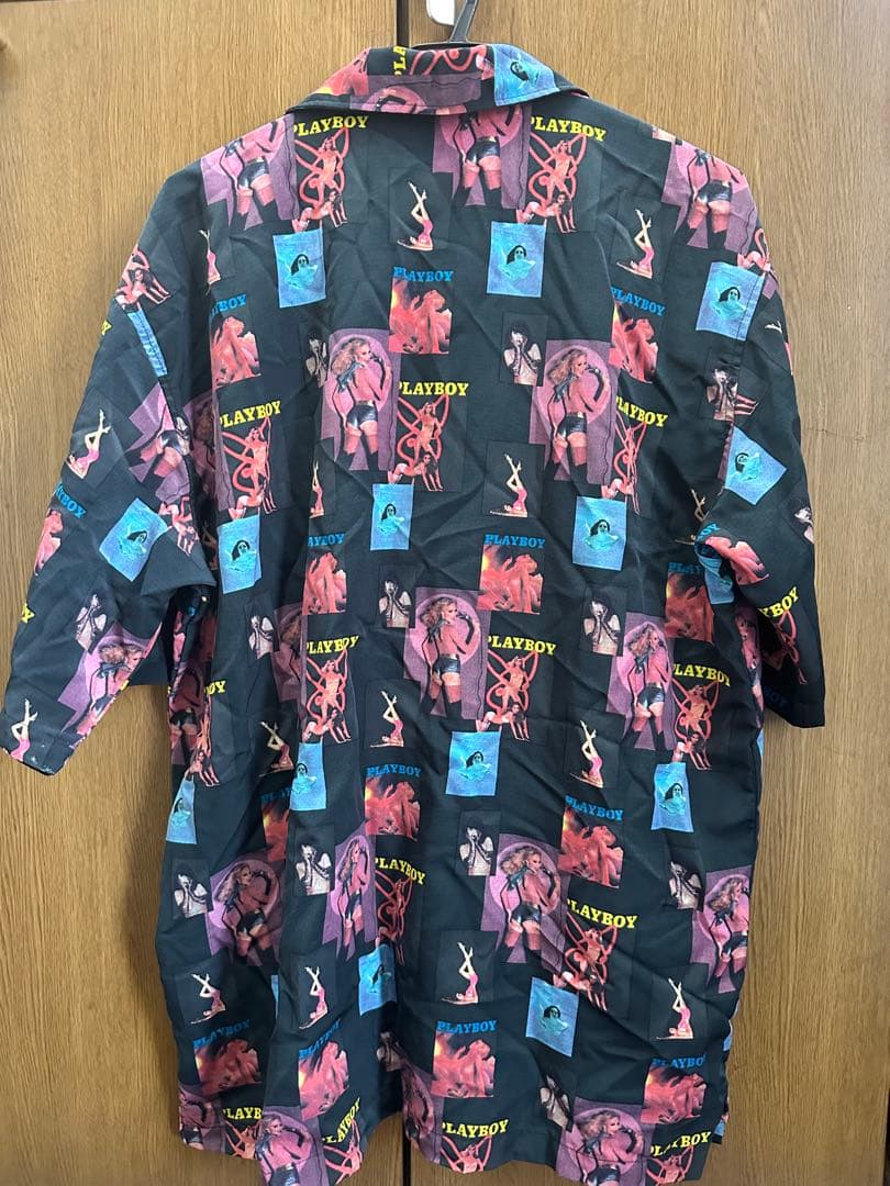 PLAYBOY ボウリングシャツ　アロハシャツ