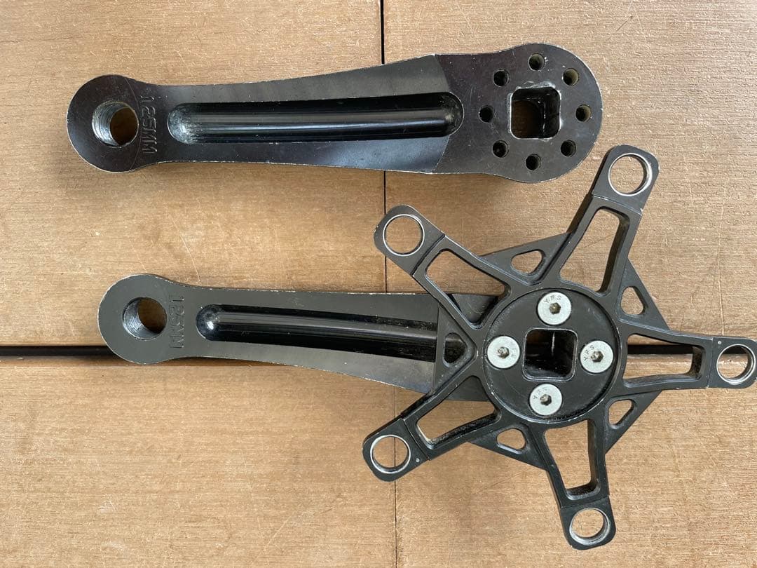 ANSWER クランクセット 125mm ブラック bmx